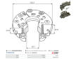 Usmerňovač alternátora AS-PL ARC5263(MITSUBISHI)