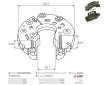 Usmerňovač alternátora AS-PL ARC5264(MITSUBISHI)