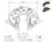 Usmerňovač alternátora AS-PL ARC5276S