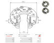 Usmerňovač alternátora AS-PL ARC6090S