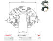 Usmerňovač alternátora AS-PL ARC9068S