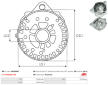 Ochranná krytka alternátora AS-PL ARC9099S
