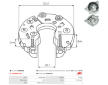 Ochranná krytka alternátora AS-PL ARC9099S