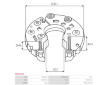 Usmerňovač alternátora AS-PL ARC9117S