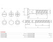 Šroub alternátoru AS-PL ARS9096S