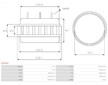 Stator, generátor AS-PL AS0004