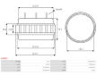 Stator, generátor AS-PL AS0022