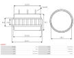 Stator, generátor AS-PL AS0032