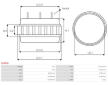 Stator, generátor AS-PL AS0036