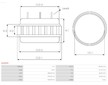 Stator, generátor AS-PL AS0055