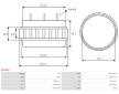 Stator, generátor AS-PL AS1010