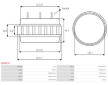 Stator, generátor AS-PL AS1011S