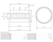 Stator, generátor AS-PL AS9012(LETRIKA)