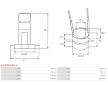 Snímací kroužek alternátoru AS-PL ASL9050S (BULK)