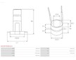 Kluzný kroużek, generátor AS-PL ASL9070S(BULK)