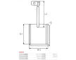 Sada uhlíků ventilátoru 8 x 9 x 18 mm  RC SU9025