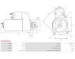 Startér AS-PL S0079(BOSCH)