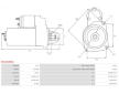 Startér AS-PL S0214(SEG)