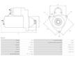 Startér Škoda Octavia 2.0 TDi Bosch 0001123014 02Z911023E 02Z911023P