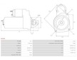 Startér Deutz F4M1011F Bosch 0001230013