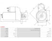 Startér AS-PL S0395SR