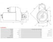 Startér AS-PL S0468(SEG)