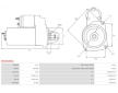 Startér AS-PL S0626(SEG)