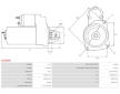 Startér AS-PL S3020 SR - Repas