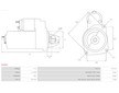 Startér Atlas Copco STS48 Bosch 0001362305