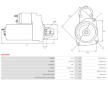 Startér AS-PL S9036 PR - Repas