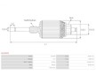 Rotor startéru AS-PL SA2032S