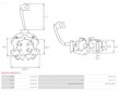 Drzak, uhlikove kartace AS-PL SBH0013(BOSCH)