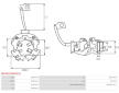 Drzak, uhlikove kartace AS-PL SBH0017(BOSCH)