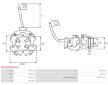 Drzak, uhlikove kartace AS-PL SBH0045(BOSCH)