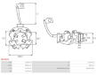 Drzak, uhlikove kartace AS-PL SBH0072