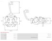 Drzak, uhlikove kartace AS-PL SBH0083(BOSCH)