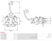 Drzak, uhlikove kartace AS-PL SBH0083