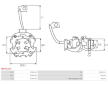 Drzak, uhlikove kartace AS-PL SBH0117S