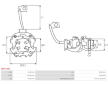 Drzak, uhlikove kartace AS-PL SBH1002