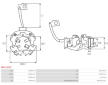 Drzak, uhlikove kartace AS-PL SBH1017S