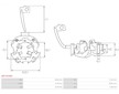 Drzak, uhlikove kartace AS-PL SBH3038S