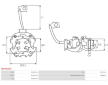 Drzak, uhlikove kartace AS-PL SBH6023S