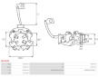 Drzak, uhlikove kartace AS-PL SBH9035