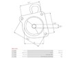 Kryt startéru, karburátor AS-PL SBR4038S