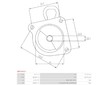Kryt startéru, karburátor AS-PL SBR5060S