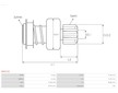 Volnobezny prevod, starter AS-PL SD0110