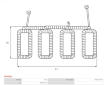 Stator startéru AS-PL SF0055S