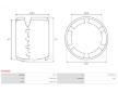 Stator startéru AS-PL SF9058S