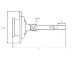 Planetový věnec, planetová převodovka (Startér) AS-PL SG5030S