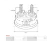 Krytka, relé startéru AS-PL SP0118P